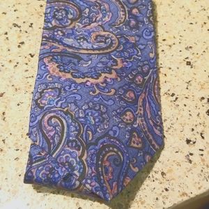Silk Tie paisley Secours